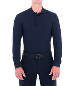 Load image into Gallery viewer, Men's Cotton Long Sleeve Polo