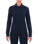 Load image into Gallery viewer, Women&#39;s Cotton Long Sleeve Polo
