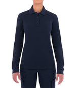 Load image into Gallery viewer, Women's Cotton Long Sleeve Polo