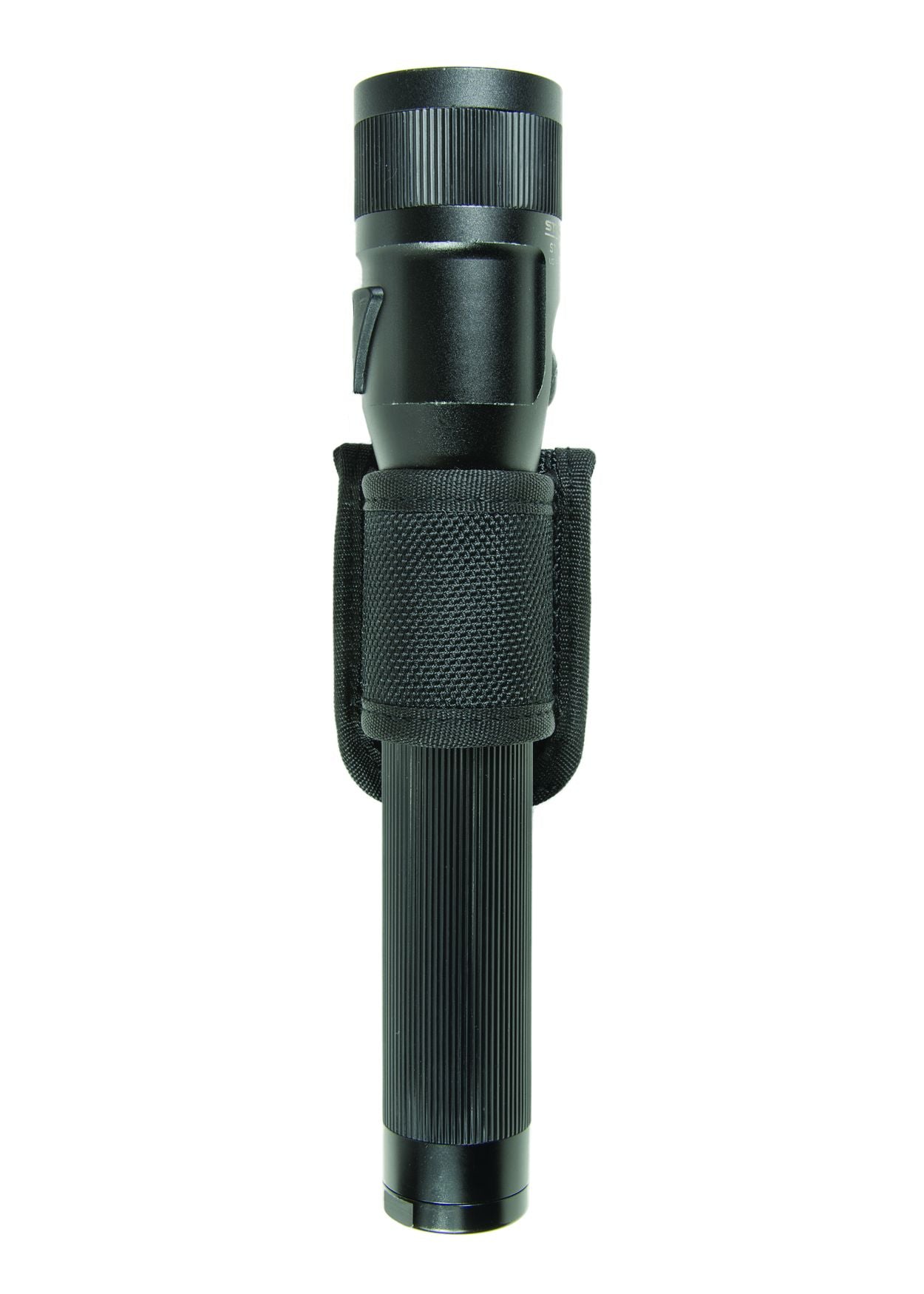 Ballistic Flashlight Holder - Open Top & Bottom - Large